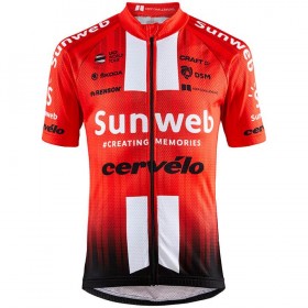 Maglia 2019 Team Sunweb N001 Manica Corta
